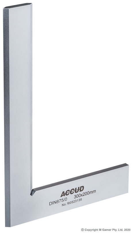 300mm Beveled Edge Machinist Square